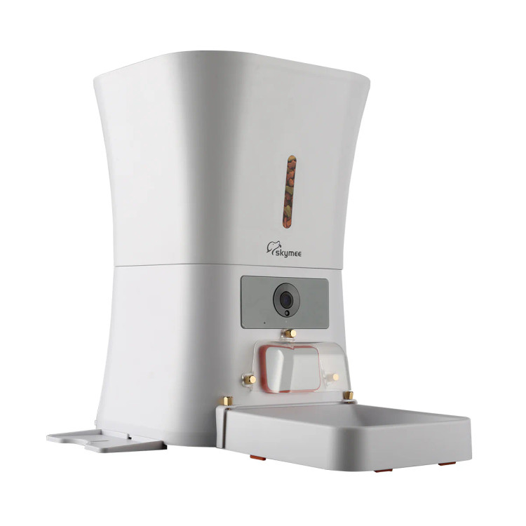 دوربین نظارتی حیوانات خانگی اسکای می با قابلیت ظرف غذای خودکار