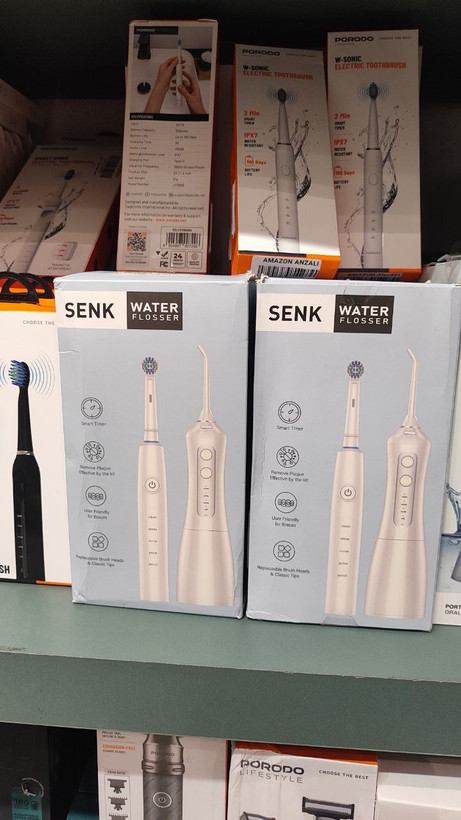 کیت مسواک برقی و واتر فلوسر SENK مدل 2 در 1