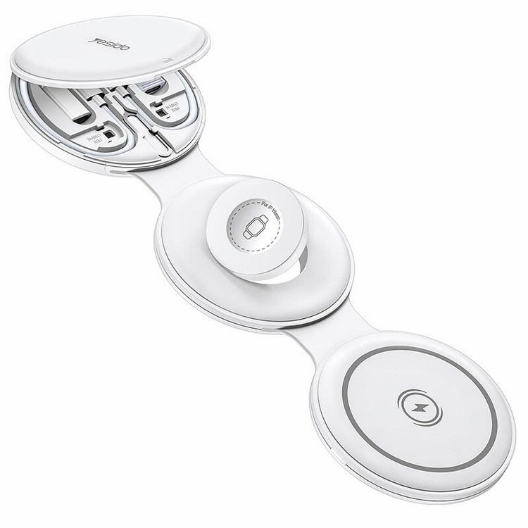 شارژر بی سیم Apple Watch Yesido DS29 با کیت کابل چند منظوره
