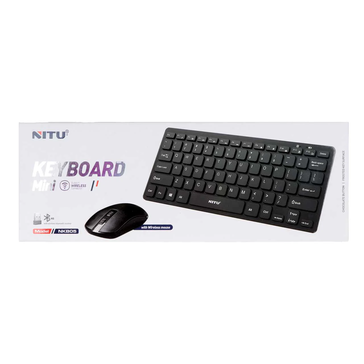 کیبورد و موس بی سیم نیتو مدل NKB05